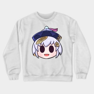 Genshin Impact Qiqi chibi head Crewneck Sweatshirt